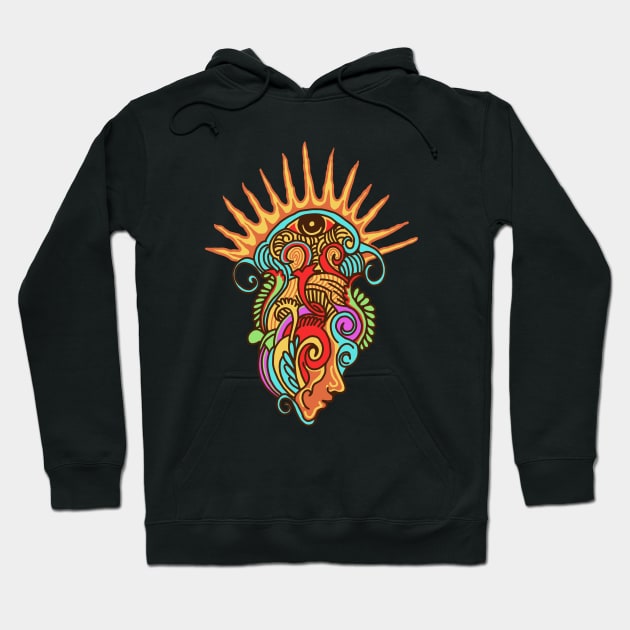 psychedelic Hoodie by kating